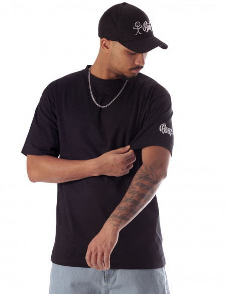 BSAT Hustla Baggy T-Shirt BlueNWhite Legendary Collection