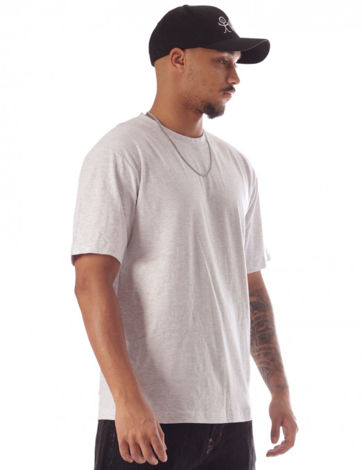 Baggy T-Shirt Organic Cotton Ash Grey