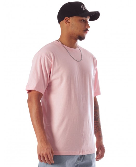 Baggy Organic Cotton T-Shirt Rose