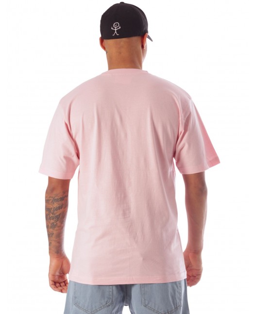 Baggy Organic Cotton T-Shirt Rose