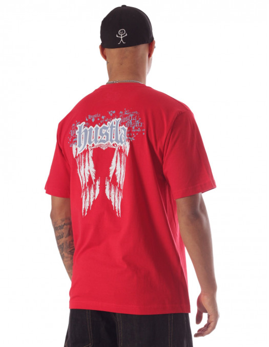 BSAT Hustla Baggy T-Shirt BlueNWhite...