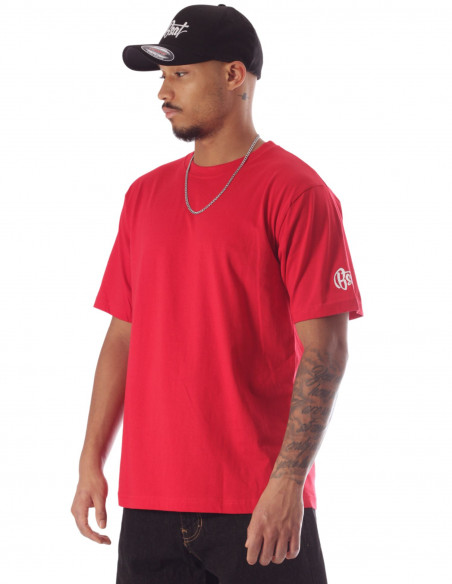 BSAT Hustla Baggy T-Shirt BlueNWhite Red Legendary Collection