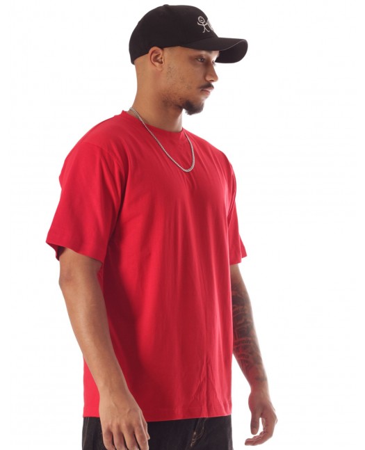 Baggy T-Shirt Organic Cotton Danish Red