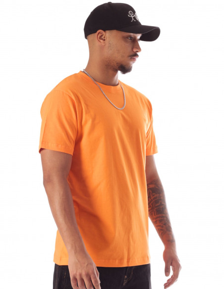 Premium Cotton T-Shirt Orange