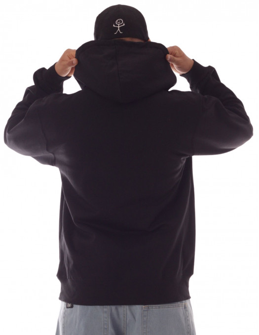 Hoodie All Black Plain