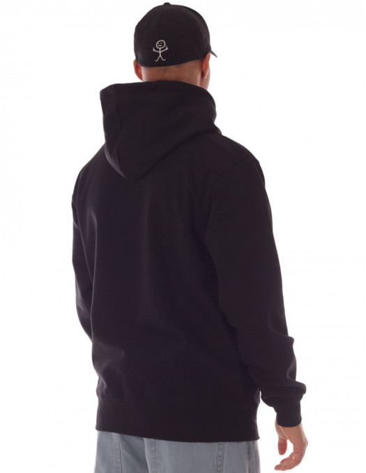 Hoodie All Black Plain