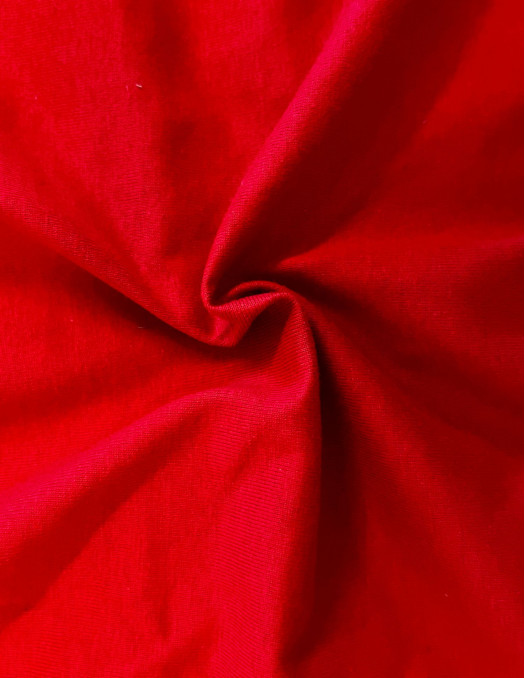 BSAT Westside T-Shirt Red Organic Cotton