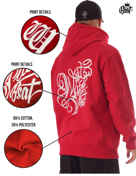 BSAT Westside Hoodie Red