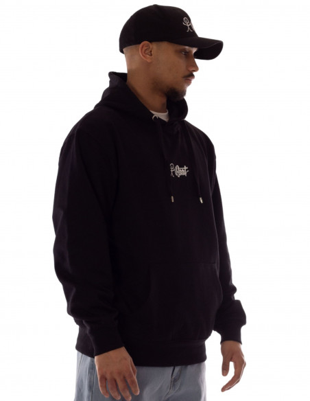 BSAT Stickman Logo Hoodie Black