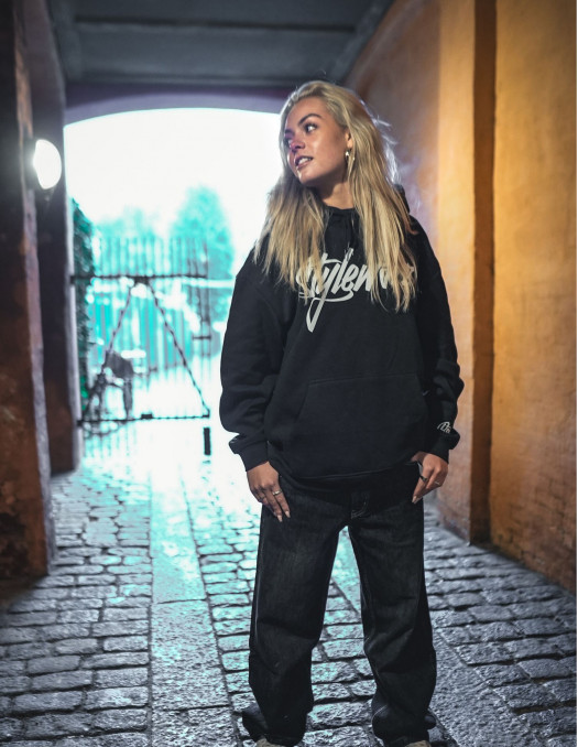 Stylewarz Baggy Hoodie Black by BSAT