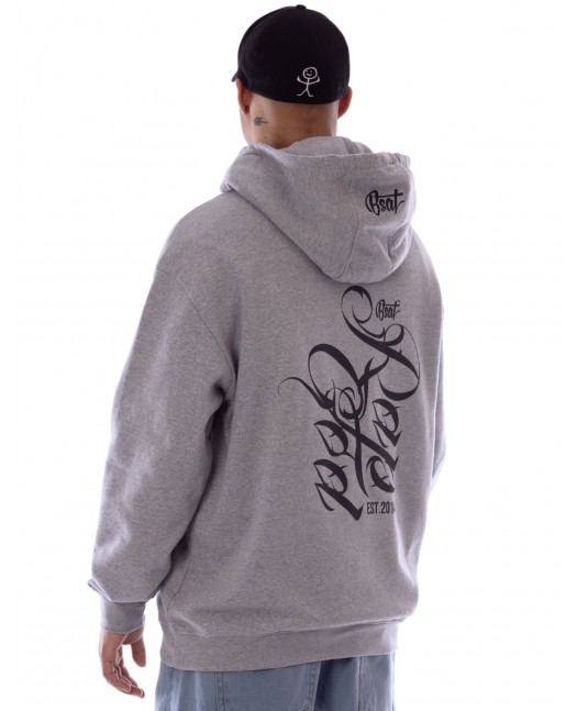 RAP GOD Hoodie GreyNBlack by BSAT