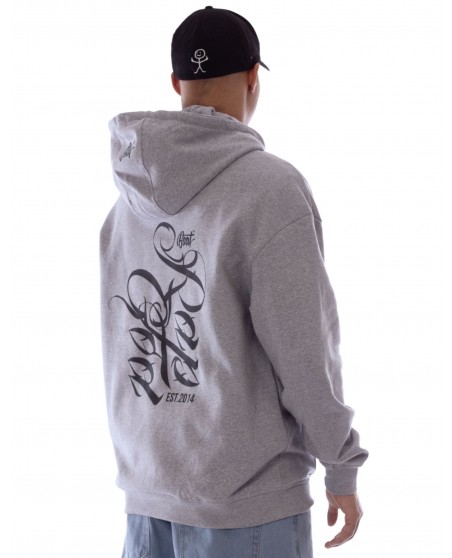 RAP GOD Hoodie GreyNBlack by BSAT