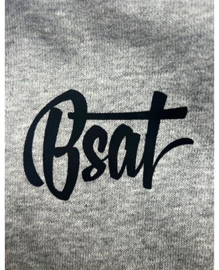 RAP GOD Hoodie GreyNBlack by BSAT