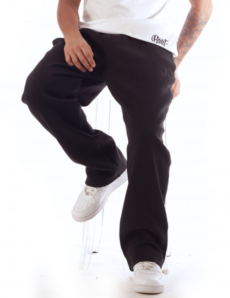 BSAT Only God Can Judge Baggy Sweatpants Ultra Soft Comfy Lounge Black
