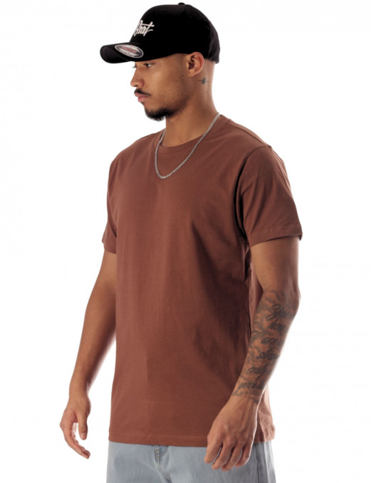 Earth Brown Cotton T-Shirt