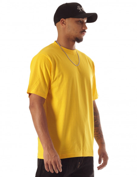 Baggy T-Shirt Organic Cotton Yellow