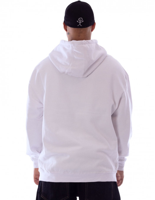 BSAT Baggy Hoodie White