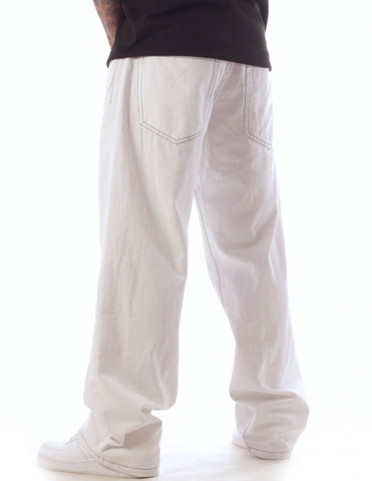 BSAT Baggy Jeans Stylewarz White n Black