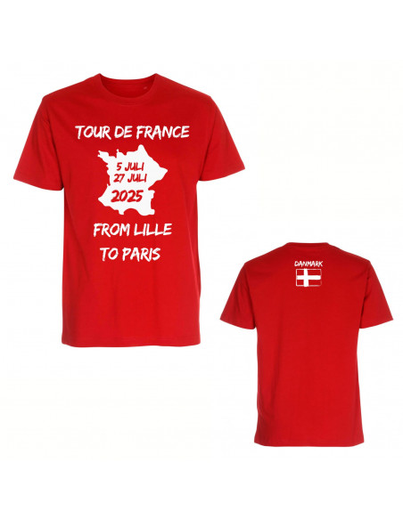 TDF Tee From Lille To Paris 2025