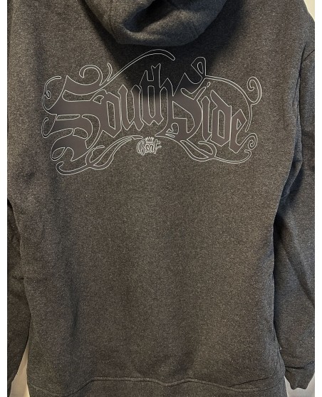 Southside Legacy Baggy Hoodie Charcoal by BSAT