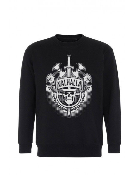 Nordic Worlds Valhal Crew Sweatshirt Black