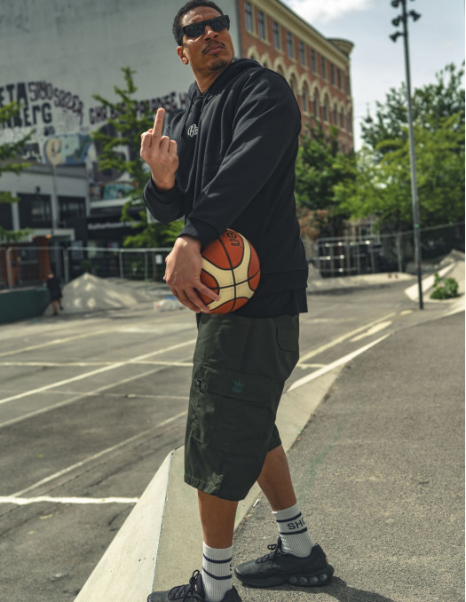 BSAT Tupac Hoodie Black