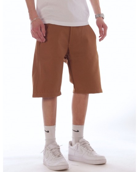 BSAT X-Loose Chino Shorts Dark Khaki Dune