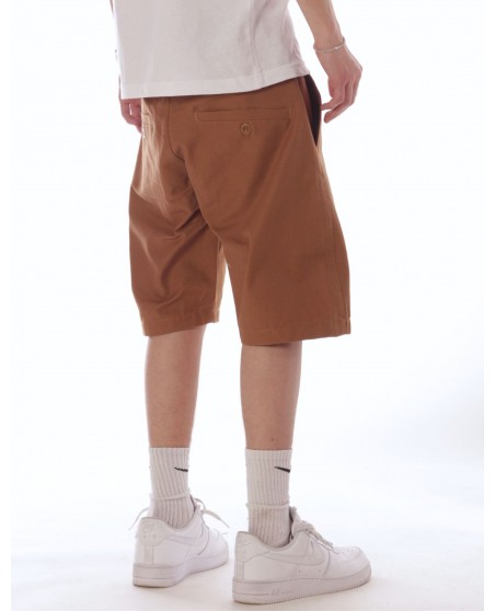 BSAT X-Loose Chino Shorts Dark Khaki Dune