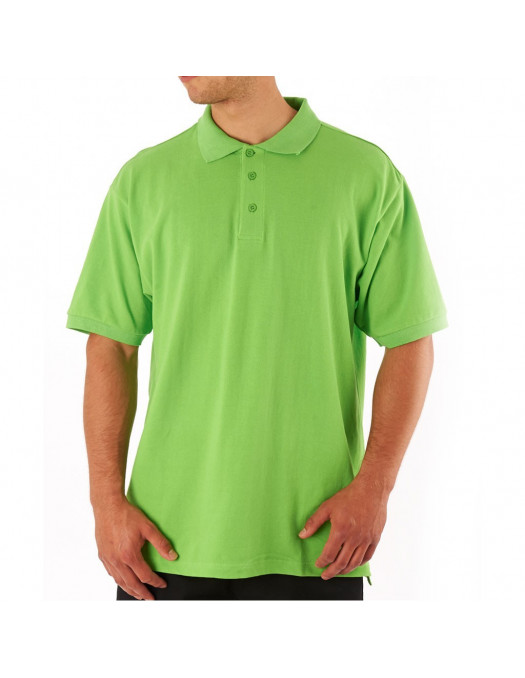 Access Plain Polo Apple Green