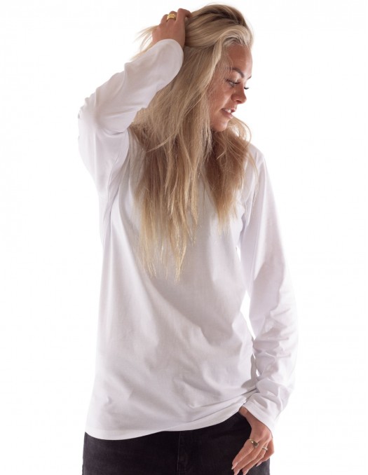 Regular L/S T-Shirt Organic Cotton White