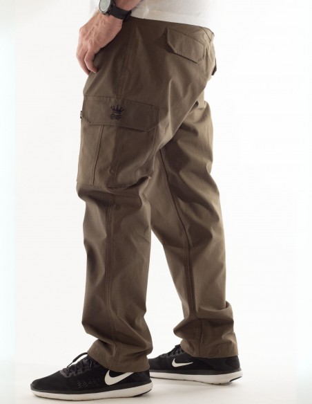 BSAT Heavy Weight Regular Fit Cargo Pants Tarmac Grey