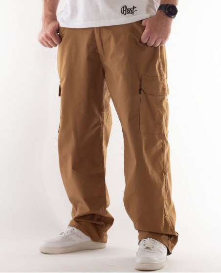 BSAT Baggy Combat Cargo Pants Khaki Dune Baggy Fit