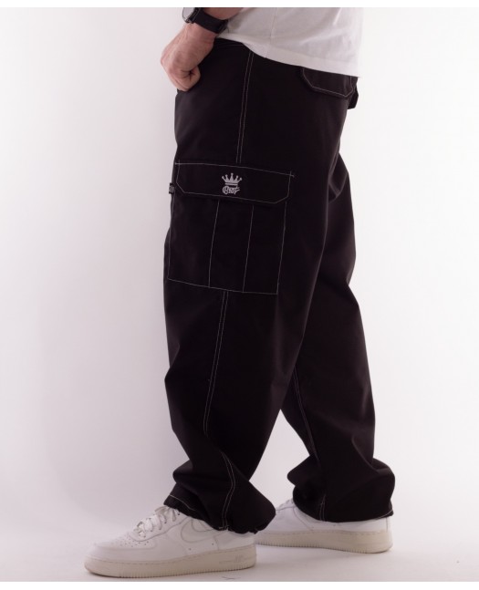 BSAT Baggy Combat Cargo Pants Black...