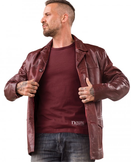 Nordic Worlds Viking Beast Burgundy...