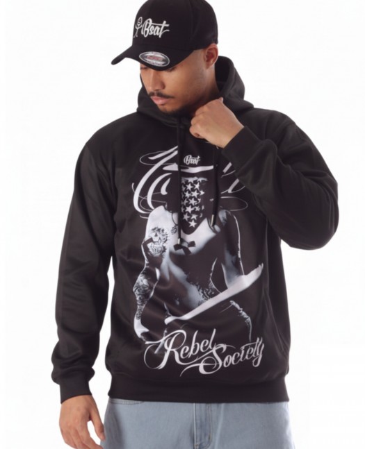 Baseball Chica Rebel Society Hoodie...