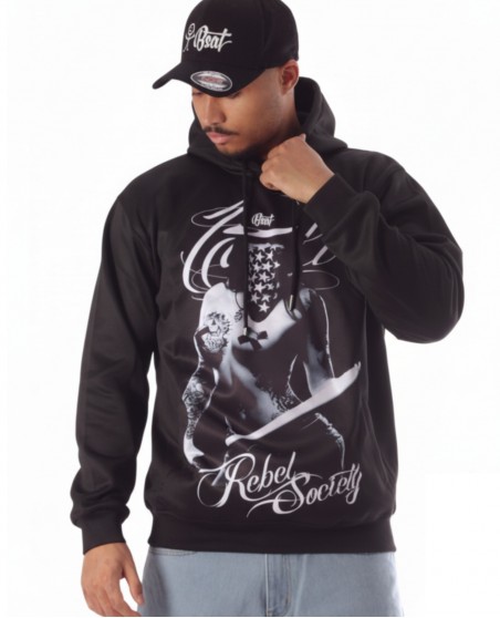 Baseball Chica Rebel Society Hoodie by BSAT