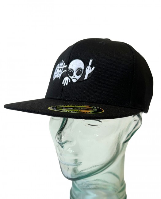 BSAT Alien 4 Peace Flexfit Flat Cap...