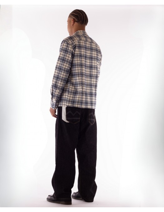 BSAT Studio Flannel Zip Shirt – Grid...