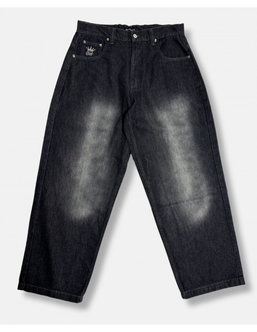 BSAT Super Baggy Trevor Black Washed...