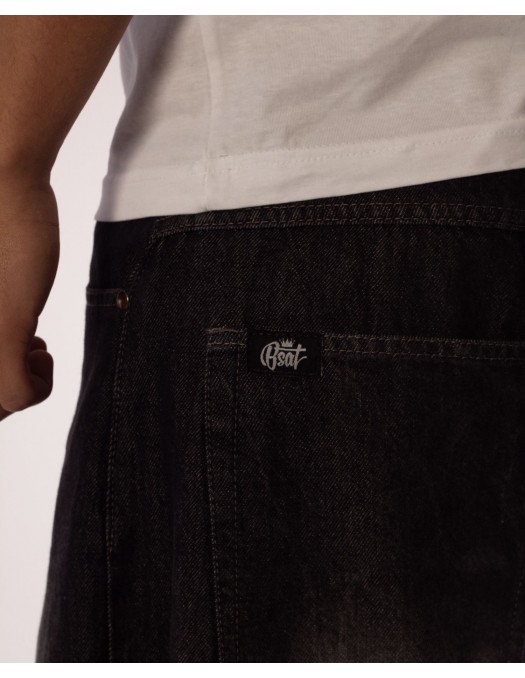 BSAT Super Baggy Trevor Black Washed...
