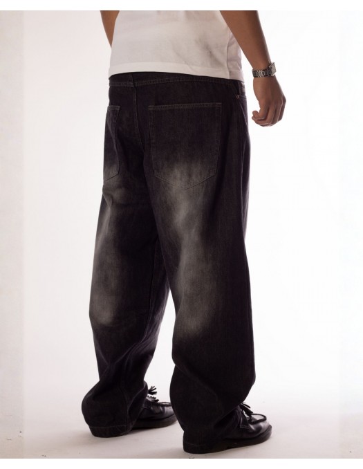 BSAT Super Baggy Trevor Black Washed...