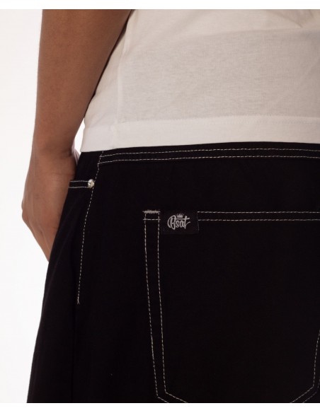 BSAT Super Baggy High Black Trevor Denim Jeans