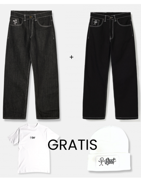 The Ultimate BSAT Stickman Pack - få tee og hue gratis