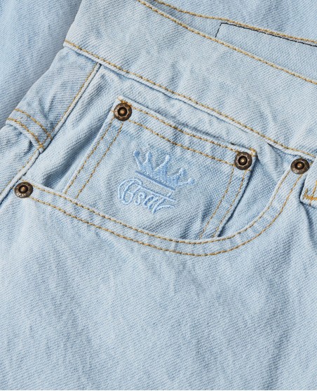 BSAT Bronx Baggy Jeans Sky Blue Washed