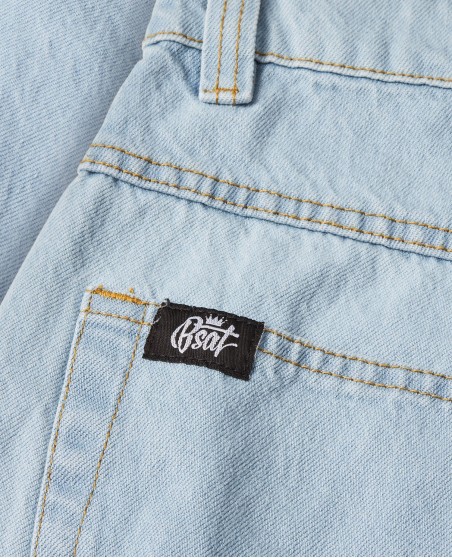 BSAT Bronx Baggy Jeans Sky Blue Washed