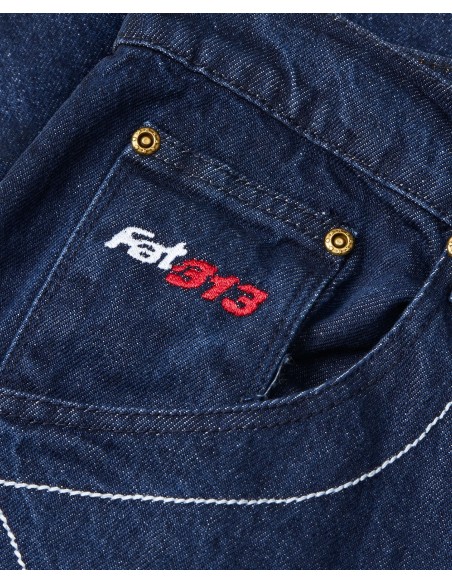 FAT313 Jeans Renew Legend League Medium Blue Washed