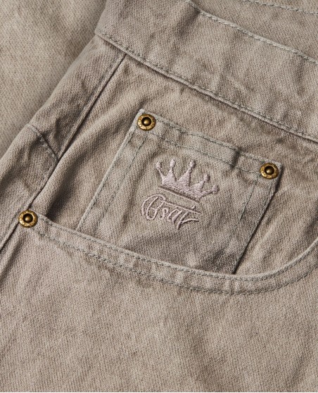 BSAT X-Loose Dark Stone Grey Jeans Milan