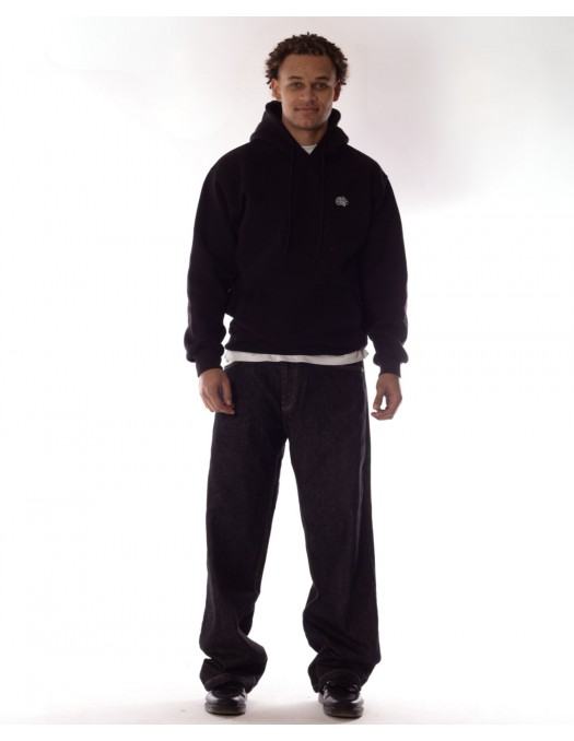 BSAT Embroidery Hoody Art Script White