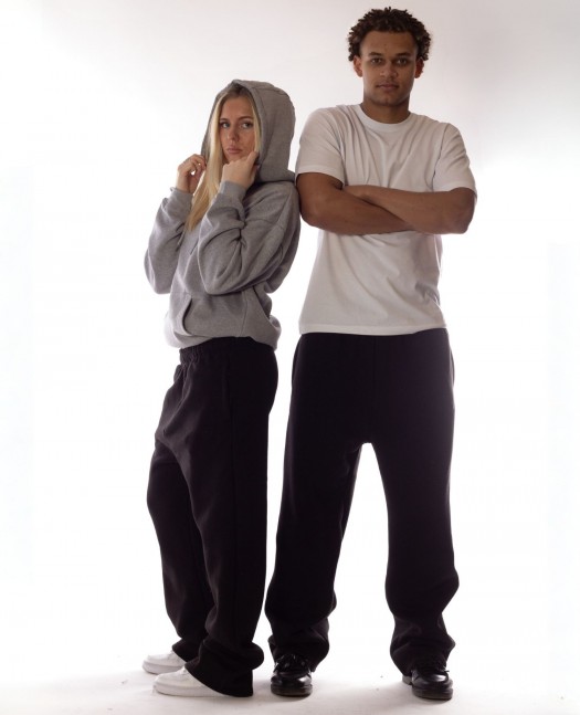 BSAT Bronx Zipped Baggy Sweatpants...