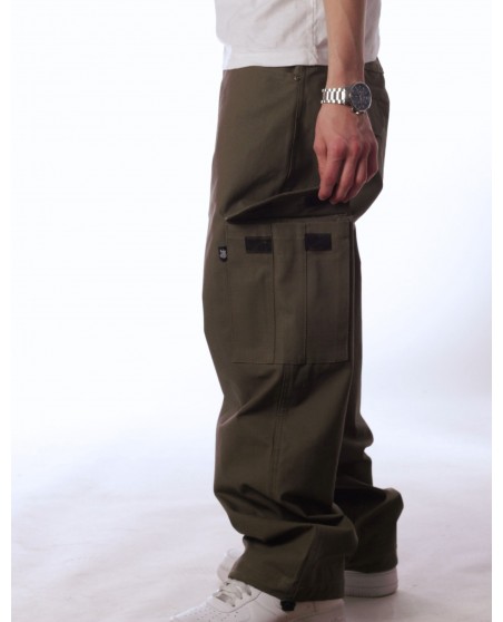 BSAT Heavy Weight Baggy Combat Cargo Tarmac Grey *Stretch Waist™*